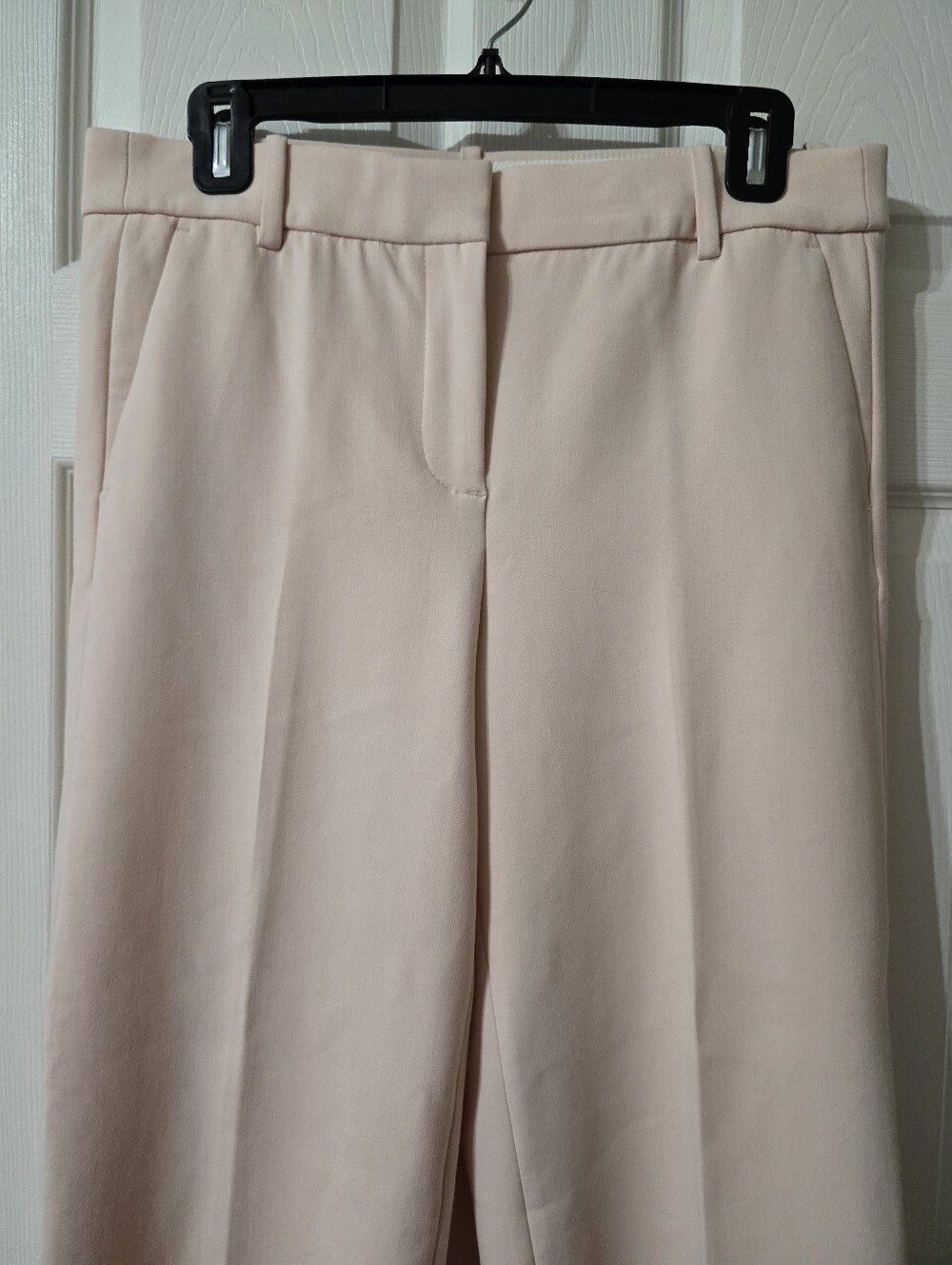 J. Crew 365 Flat Front Pleated Waist Ankle Length Structured Trousers, Sz 8, EUC - Picture 6 of 13